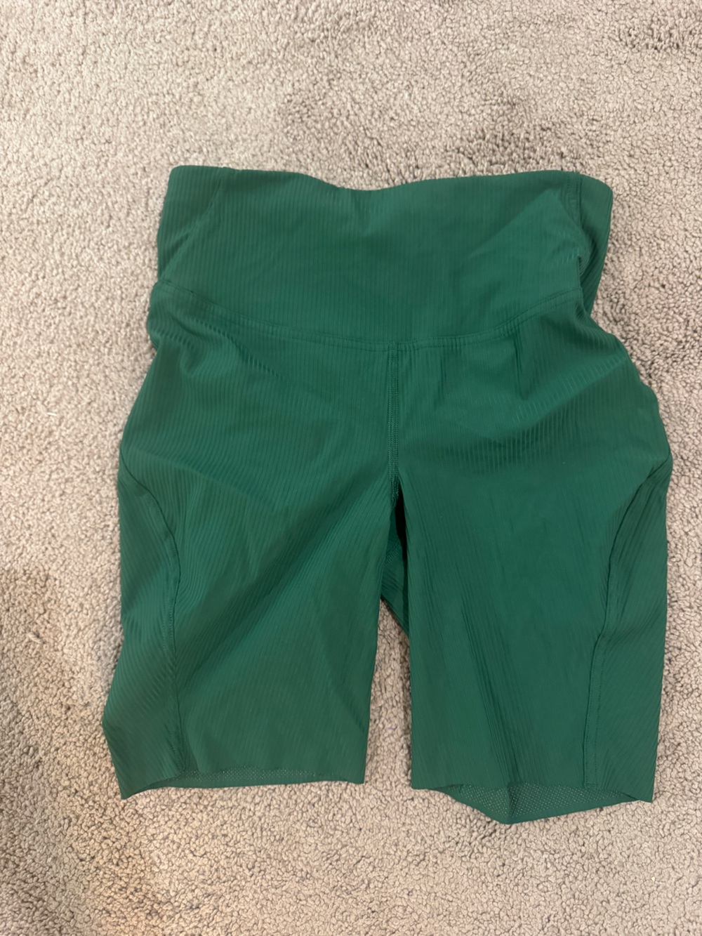 lululemon ribbed knit base pace HR 8in shorts